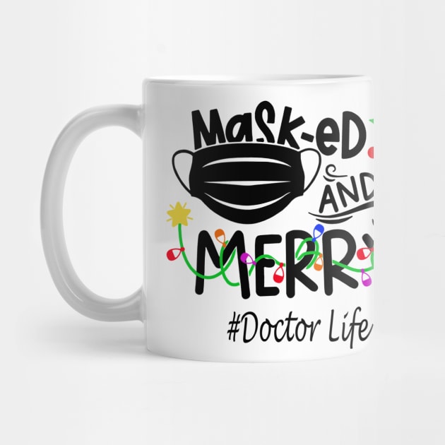 Masked And Merry Doctor Christmas by binnacleenta